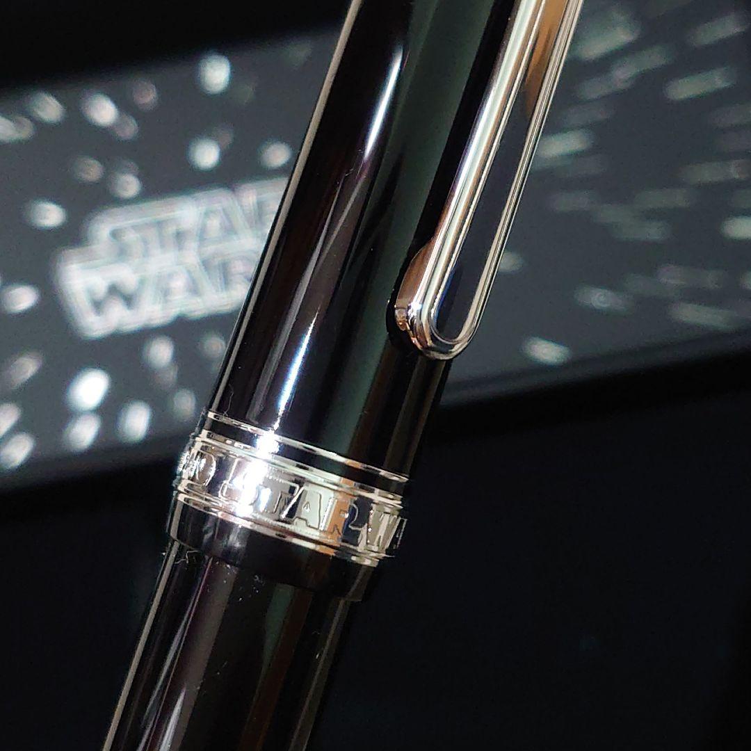 PLATINUM スターウォーズ万年筆　フォースダース・ベイダー 細字#2-2