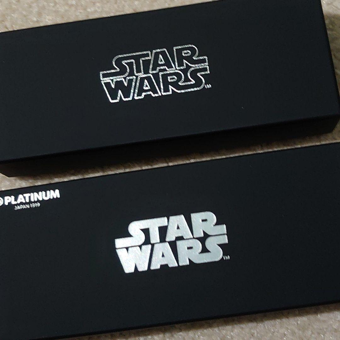 PLATINUM スターウォーズ万年筆　フォースダース・ベイダー 細字#2-2