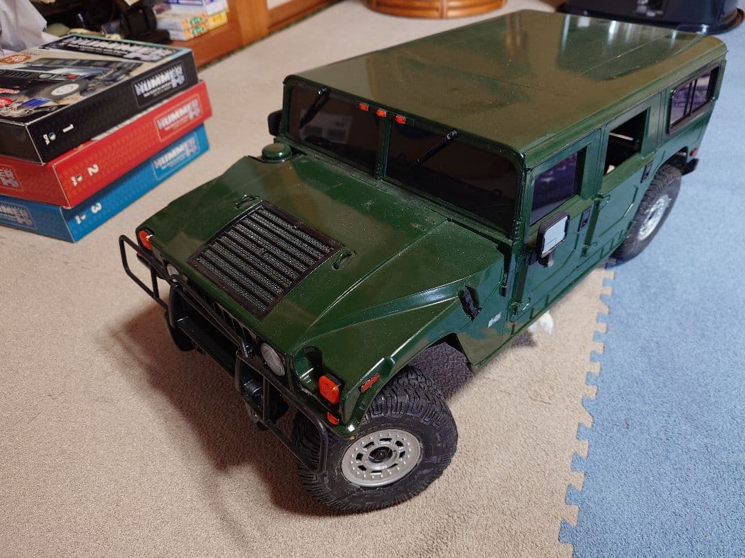 大*輝様 中古 ディアゴスティーニ ラジコン 1/8 RC ハマーH1 エンジン