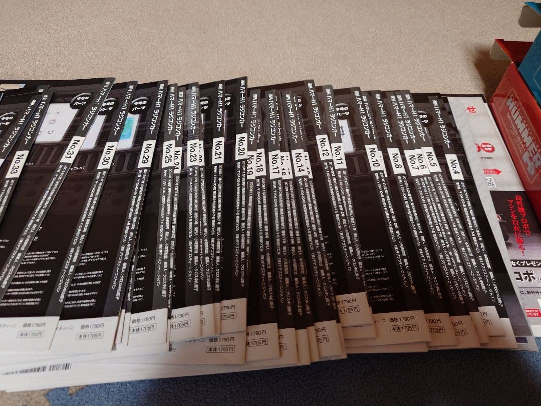 大*輝様 中古 ディアゴスティーニ ラジコン 1/8 RC ハマーH1 エンジン