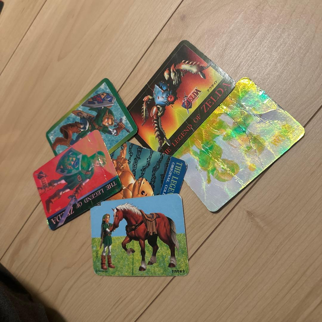 【被りなし43枚】ゼルダの伝説時のオカリナ　ナガサキヤキャンディカードまとめ売り