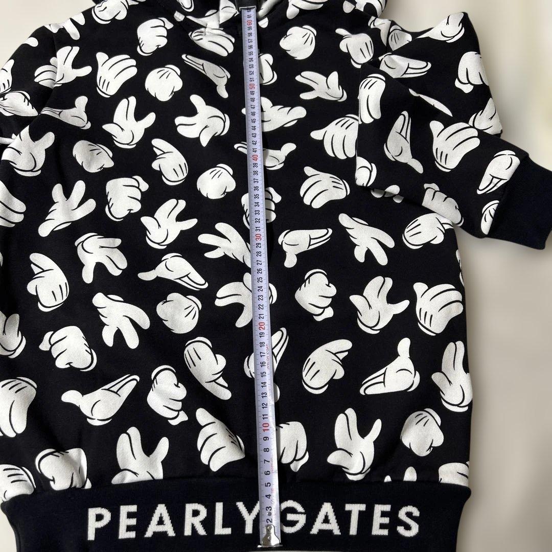 パーリーゲイツ ☆新品タグ付き☆レディース１　裏起毛パーカー　ミッキーコラボ