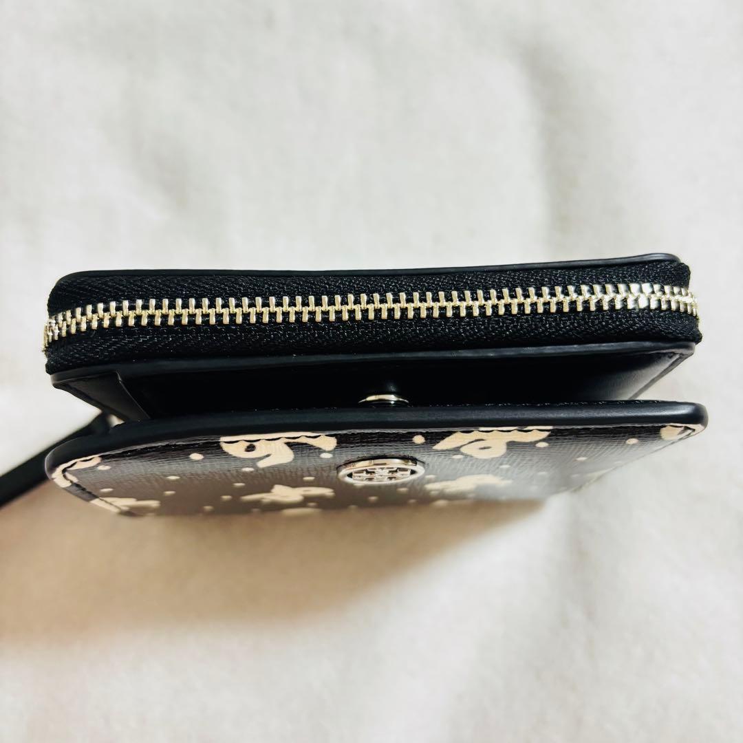 【新品未使用】トリーバーチ　財布　二つ折り　ロビンソン　リボン　革