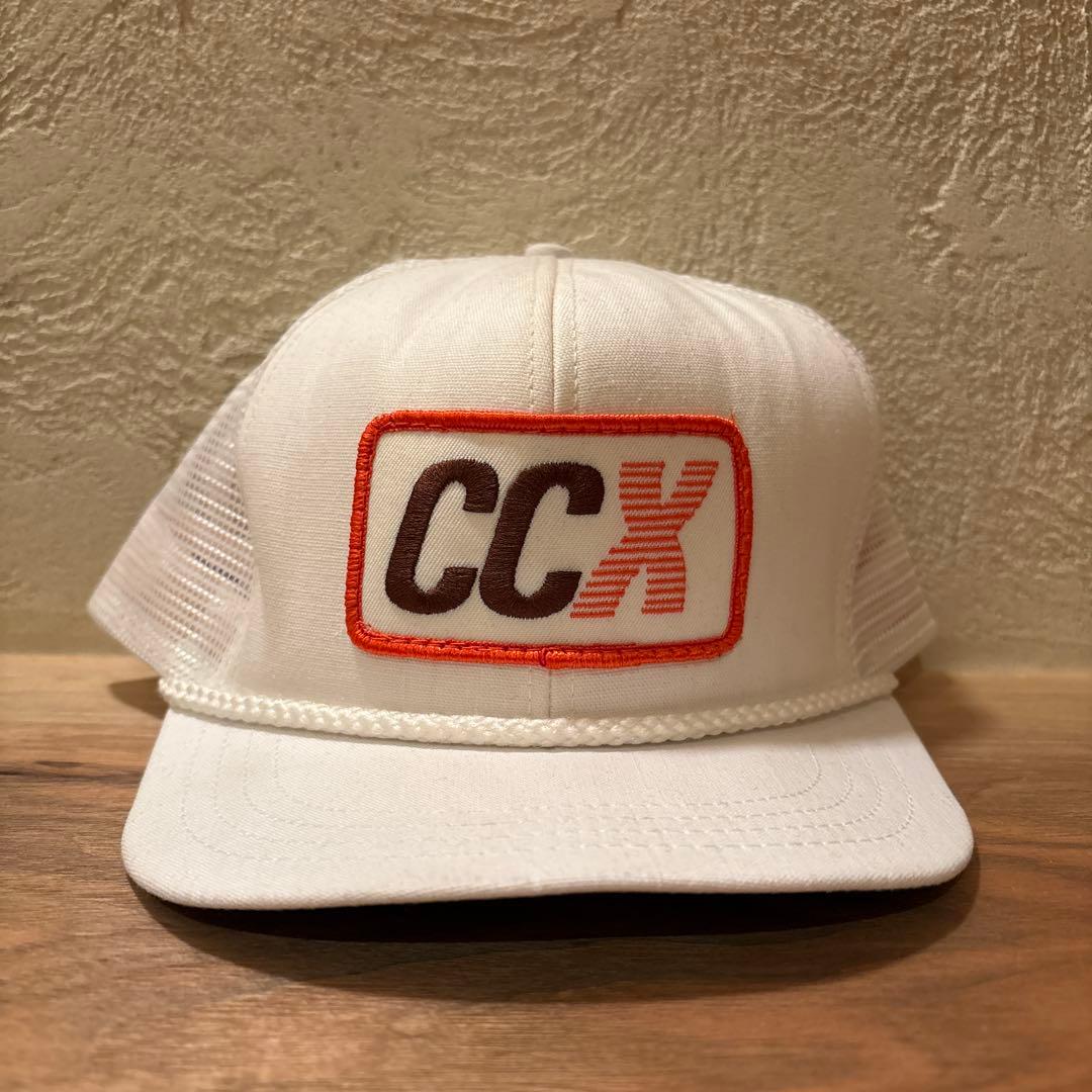 アメリカ製　デッドストック　トラッカーキャップ 清春　USA 企業　黒夢