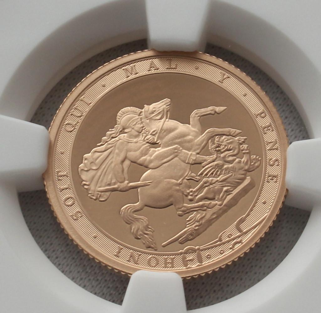 2017年イギリス 近代ソブリン発行200周年記念ソブリン NGC PF70UC