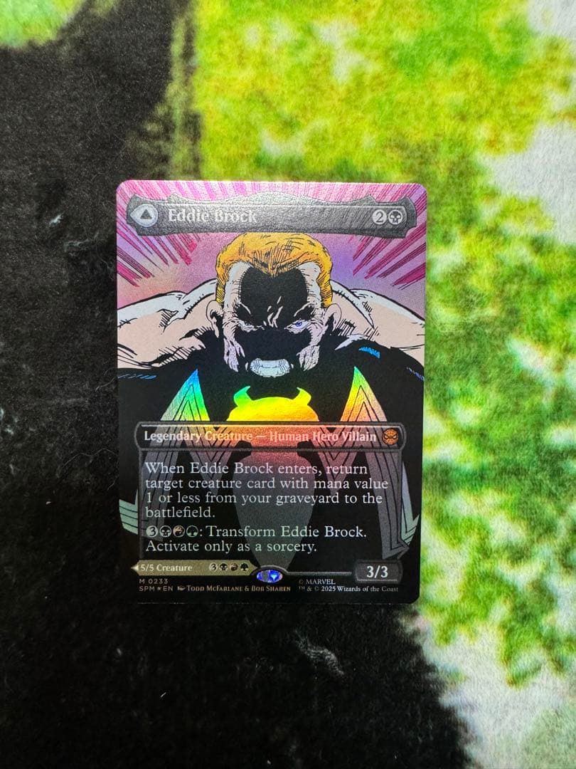 《エディ・ブロック/Eddie Brock》 ■ボーダーレス■【Foil】