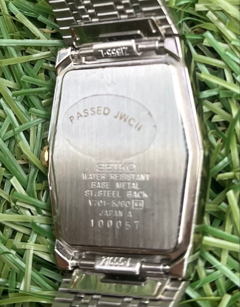 極美品◎SEIKOセイコー時計メンズシャンパンゴールドヴィンテージデッドストック