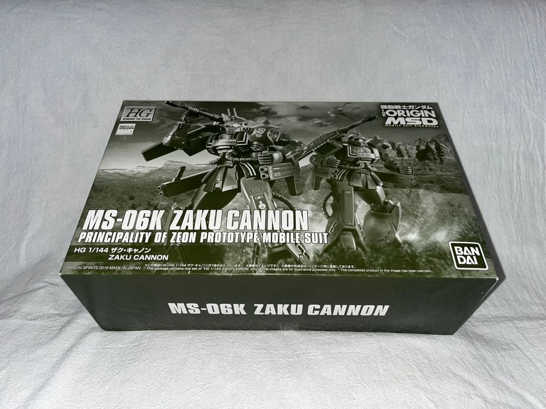 ＨＧ 1/144 ザク・キャノン 機動戦士ガンダム ＴＨＥ ＯＲＩＧＩＮ ＭＳＤ