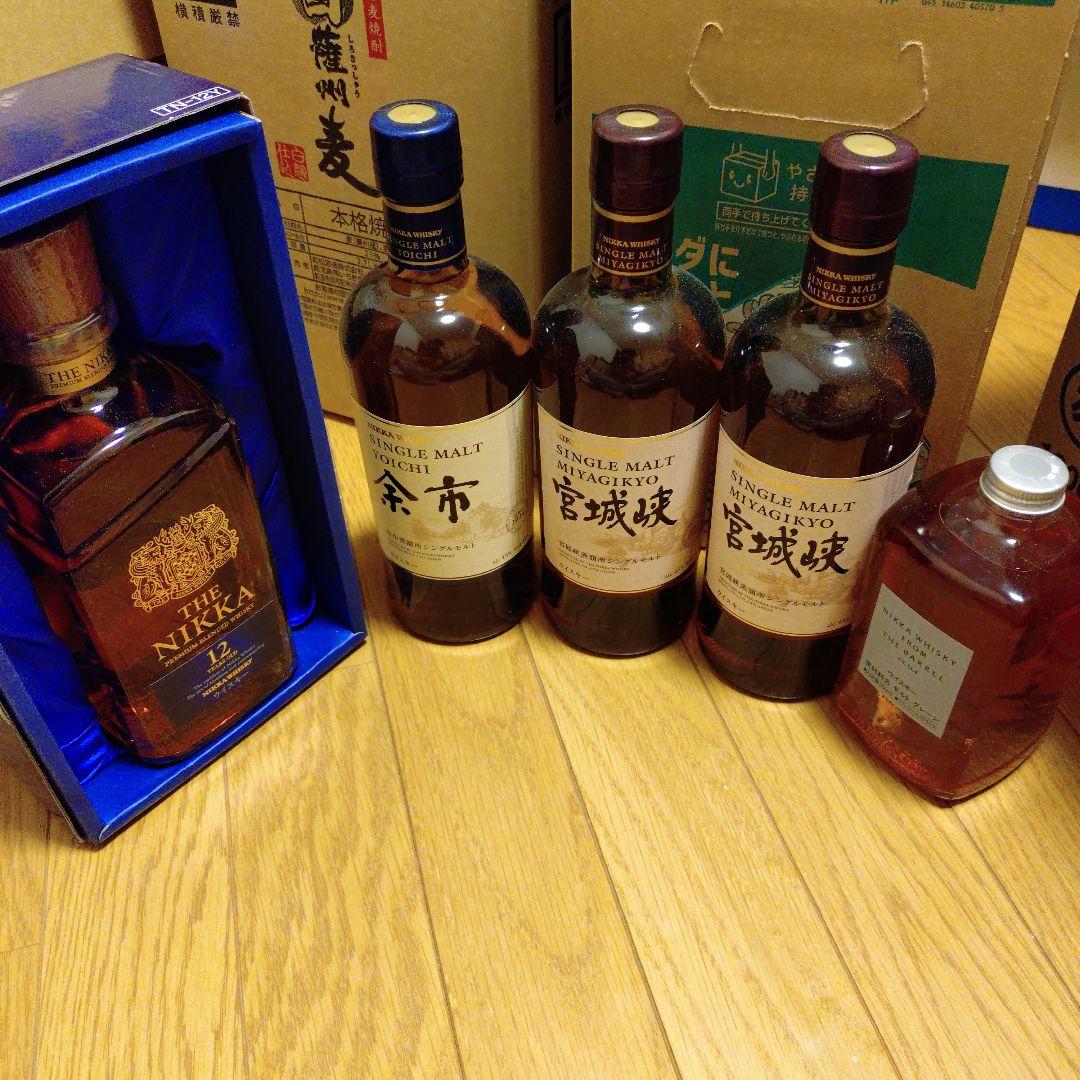 THE NIKKA12年 余市　宮城峡　フロムザバレル