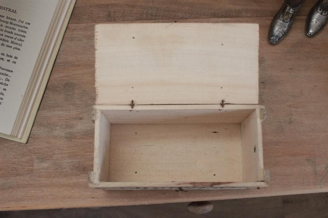 再入荷！美品ショコラティエ『ショコラムニエ』の木箱/ドール・アンティーク