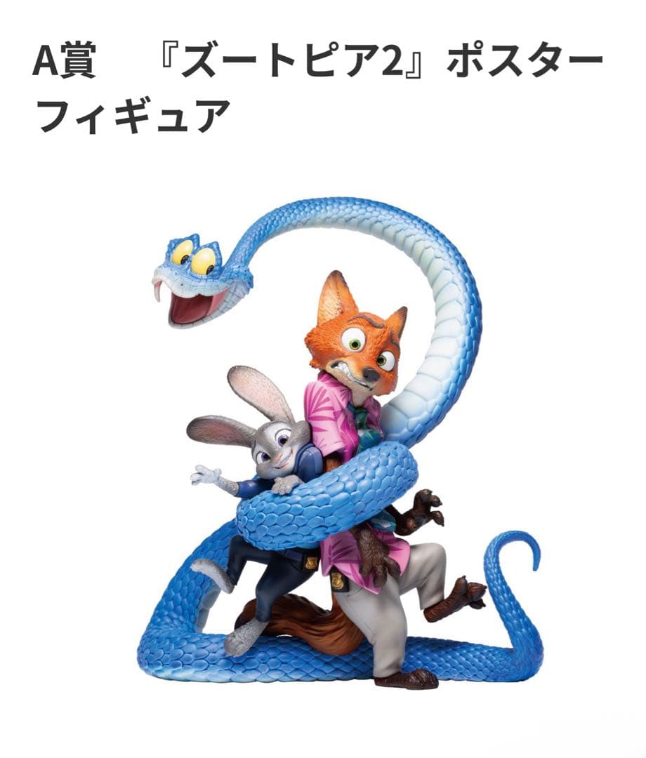 ズートピア2 ポスターフィギュア・アロハシャツ・キャップセット
