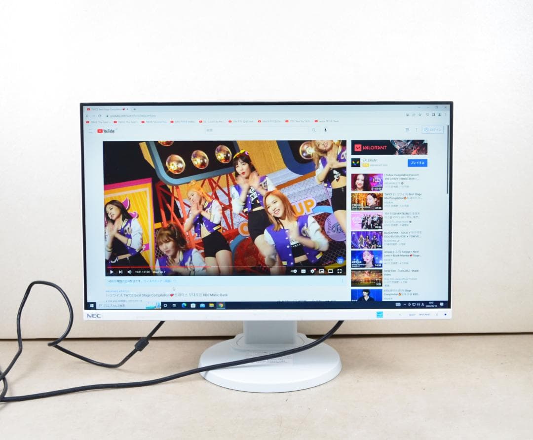 3台　超狭額　NEC　24型　E241N　フルHD　HDMI　スピーカー　IPS