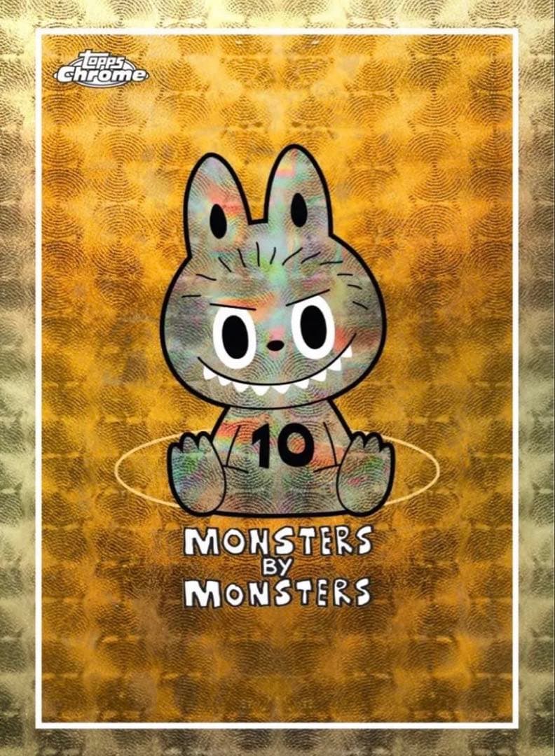 2025 Topps Chrome Labubu 1box 7Л 品・未開封