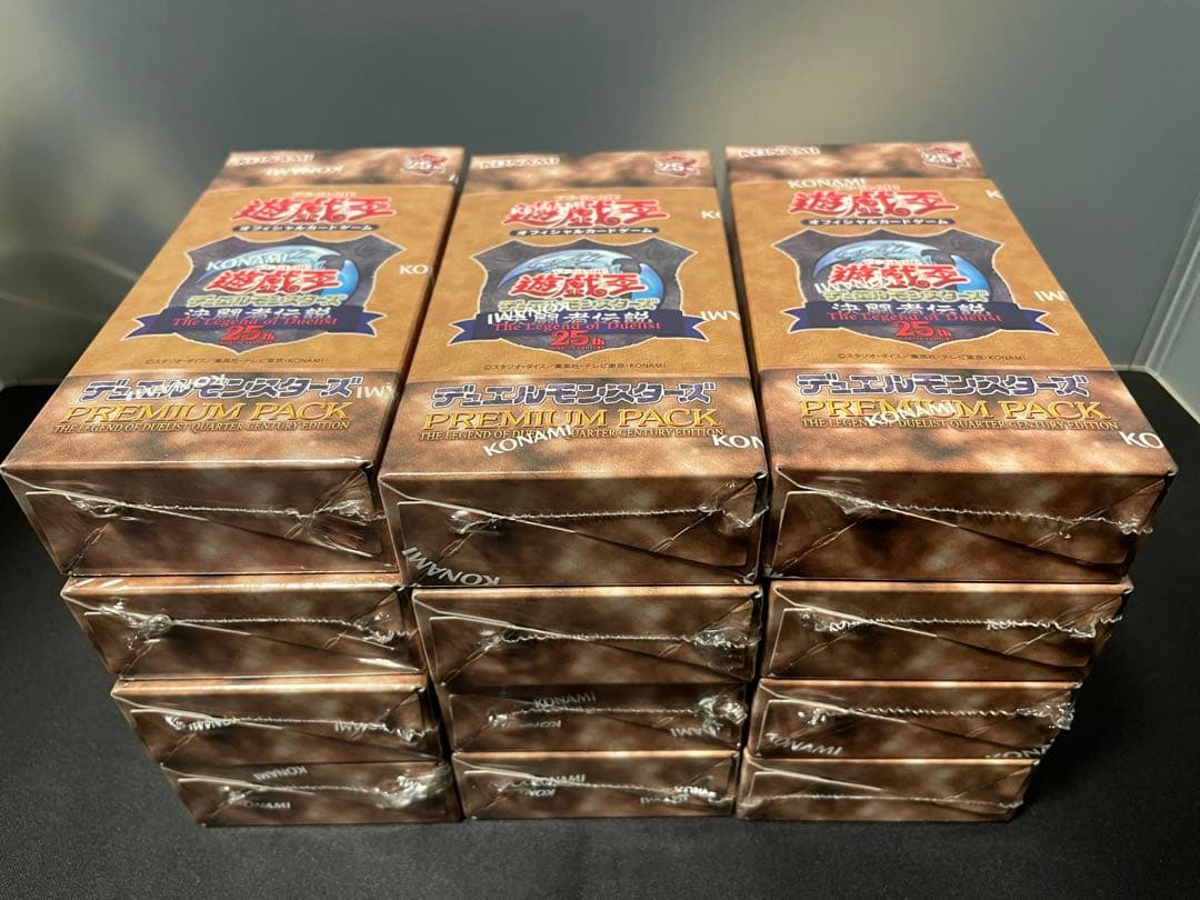 プレミアムパック　決闘者伝説 QUARTER CENTURY 12box 新品