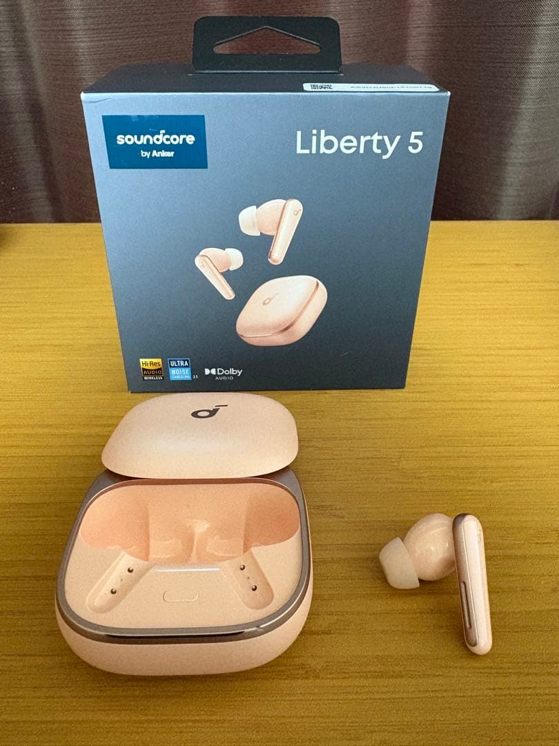 soundcore by Anker Liberty5 アプリコットピンク