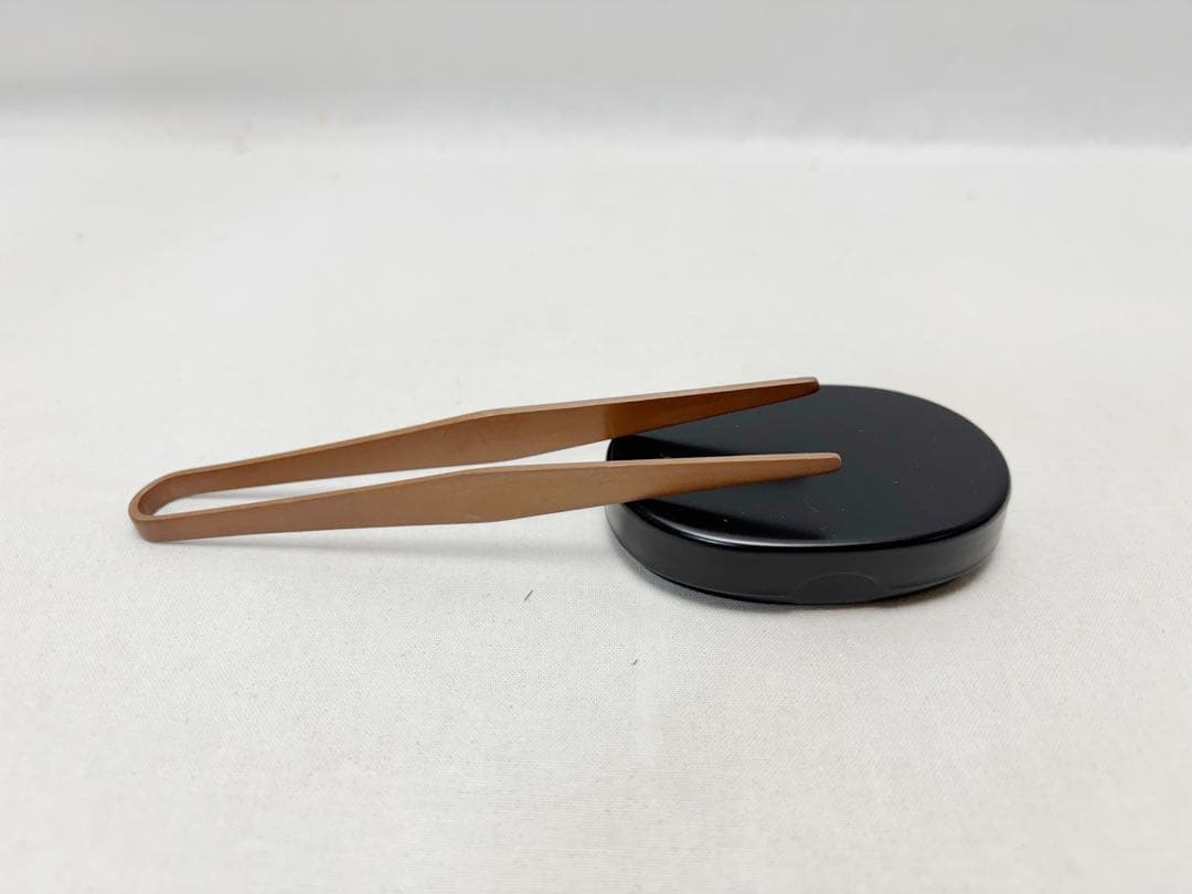 未使用 茶道具 膳燭 夜咄道具 燭台 鉄製 高さ調整機能 ローソク立て 紙箱