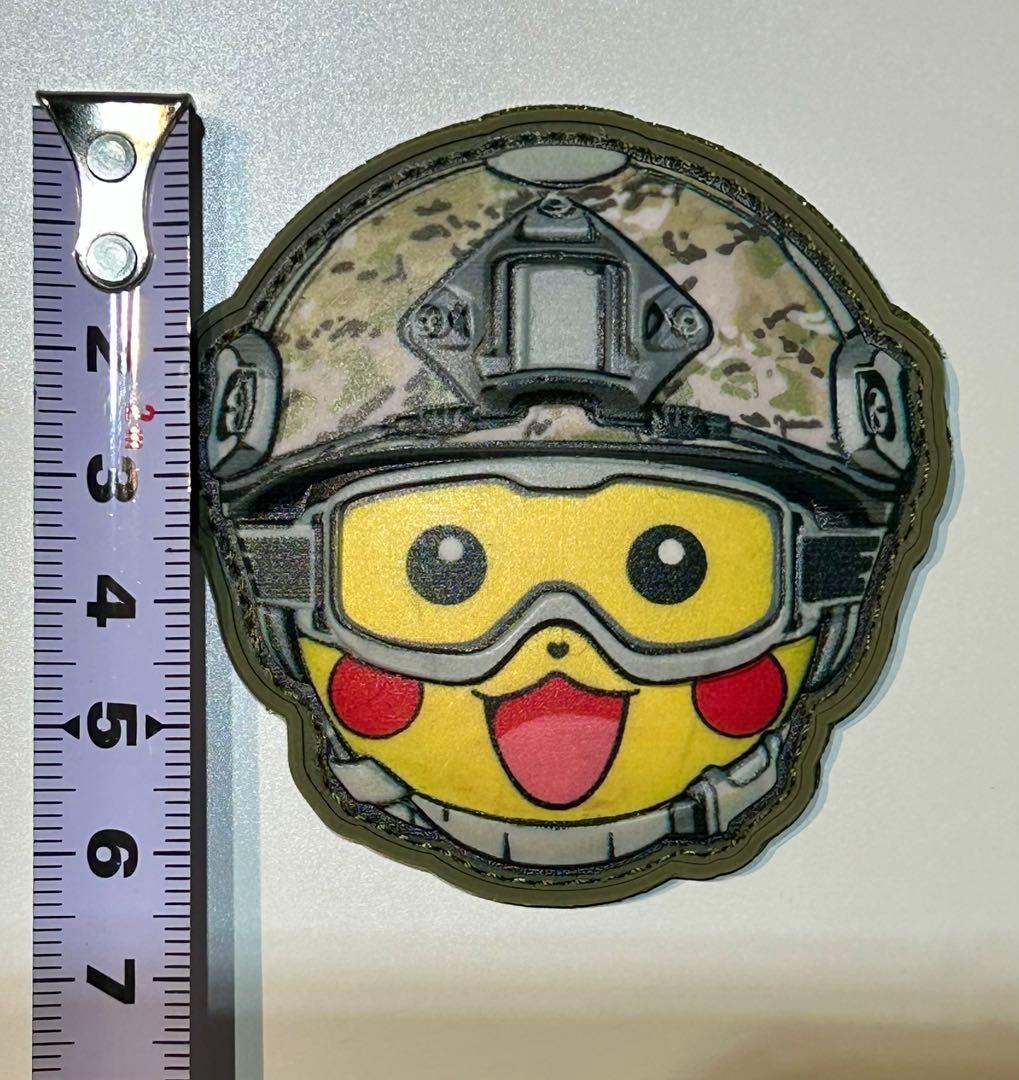 ピカチュウ ヘルメットデザイン パッチ