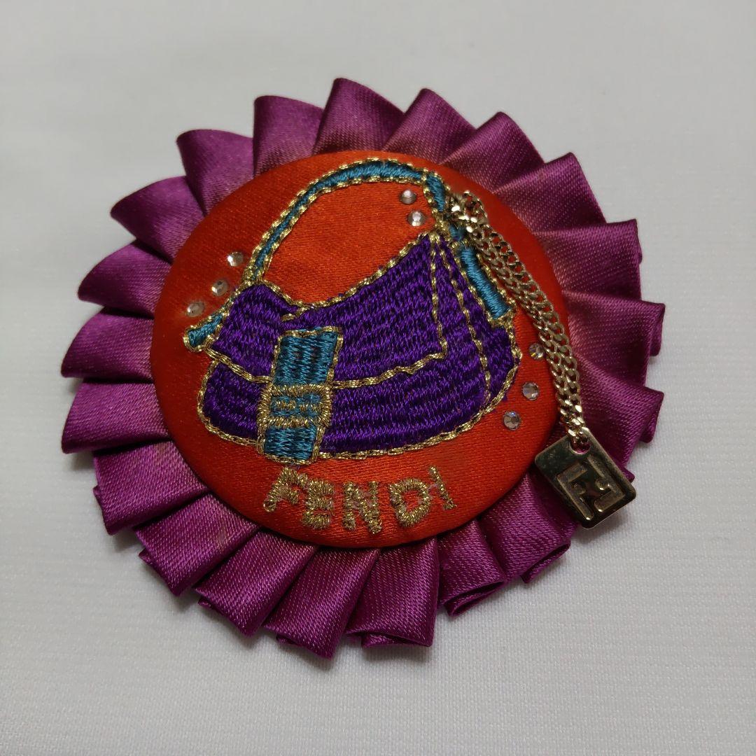 FENDI　ブローチ　フェンディ