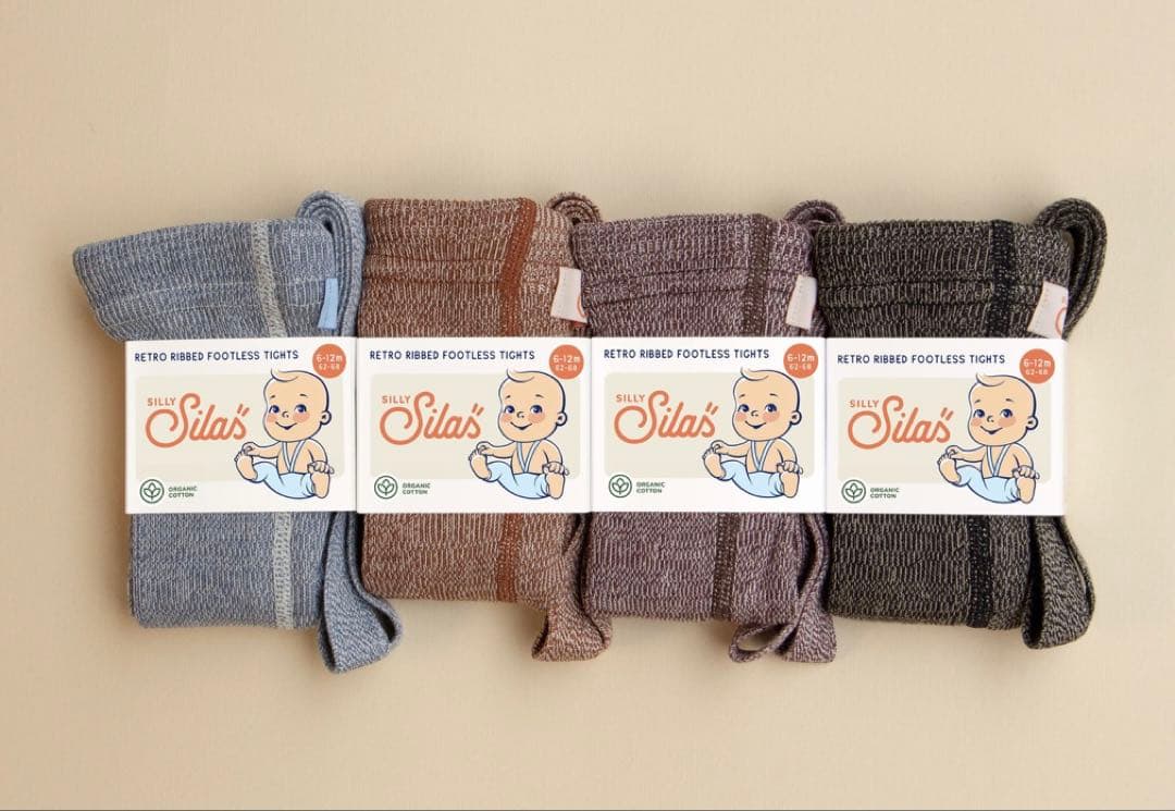 silly シリーサイラス　４本セット　teedy warmy フットレス