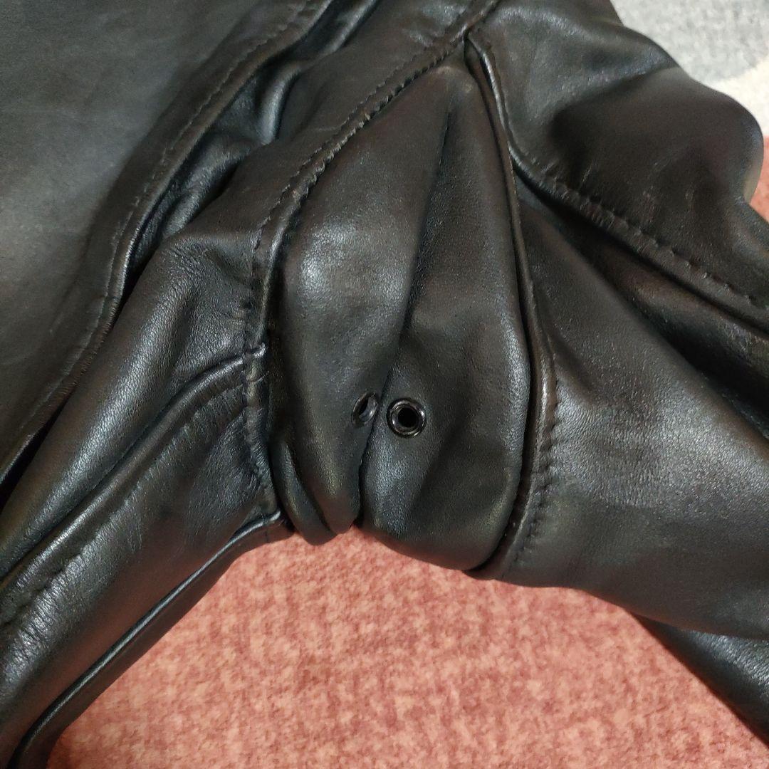 人気定番　Schott　立ち襟シングルライダースジャケット　641 　３６