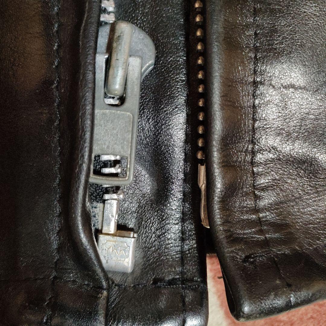 人気定番　Schott　立ち襟シングルライダースジャケット　641 　３６