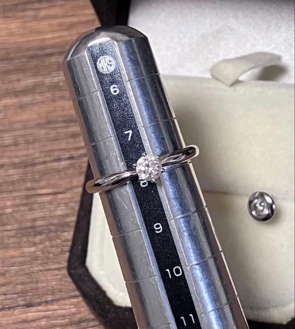 専用‼️D&D144ダイヤリングPT900144面カット