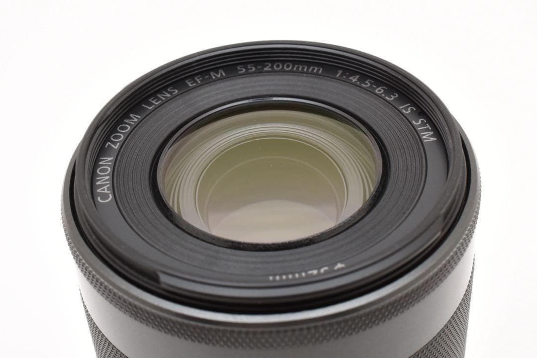 【美品】 Canon EF-M 55-200mm IS STM ズームレンズ