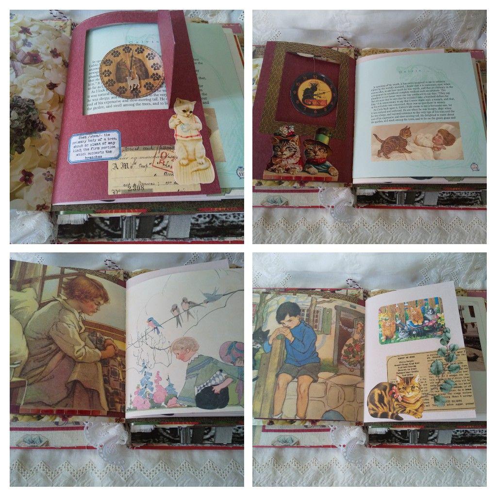 ジャンクジャーナル　猫ちゃん　洋書　フェルティングニードル