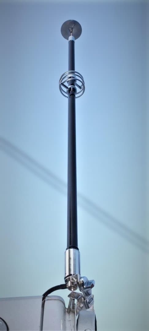 AM ★アマチュア無線用デコトラデュアルバンド V/Uアンテナ★UFOタイプ