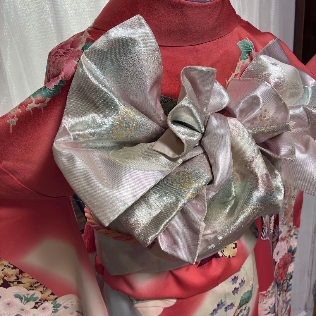 〖ミ様〗【振袖フルセット】+着付小物セット 束ね熨斗 豪華古典柄 7点セット