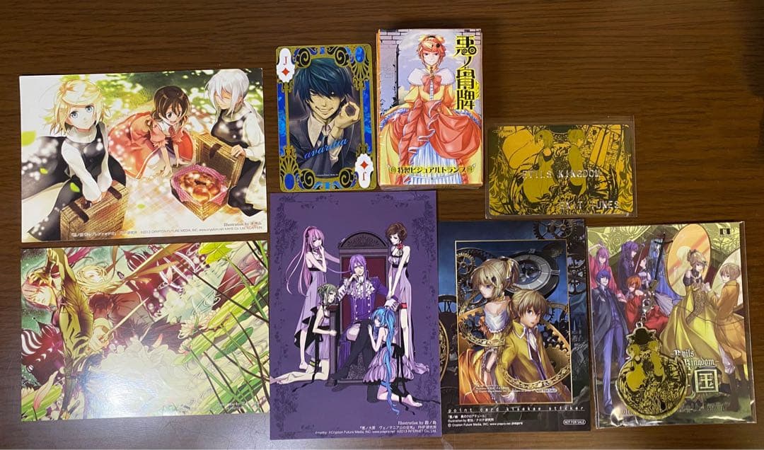 【サイン有】mothy_悪ノP悪ノシリーズ小説漫画CD初回特典グッズセット