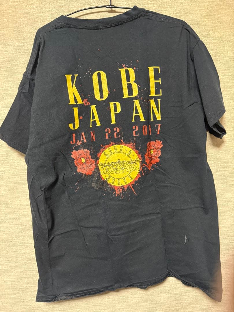 GUNS N' ROSES サムライ Tシャツ Lサイズ 2017年神戸公演