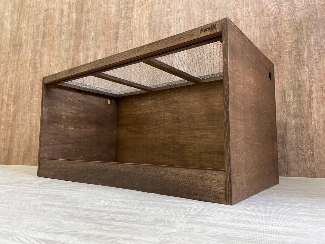 ＦandＫ爬虫類木製ケージ　900×450×450