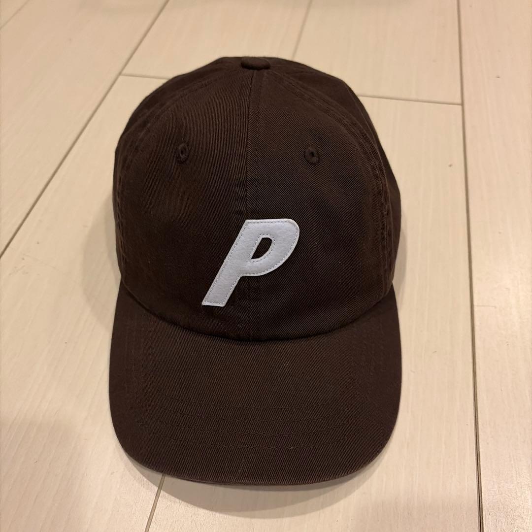 帽子 PALACE P 6-PANEL CAP BROWN