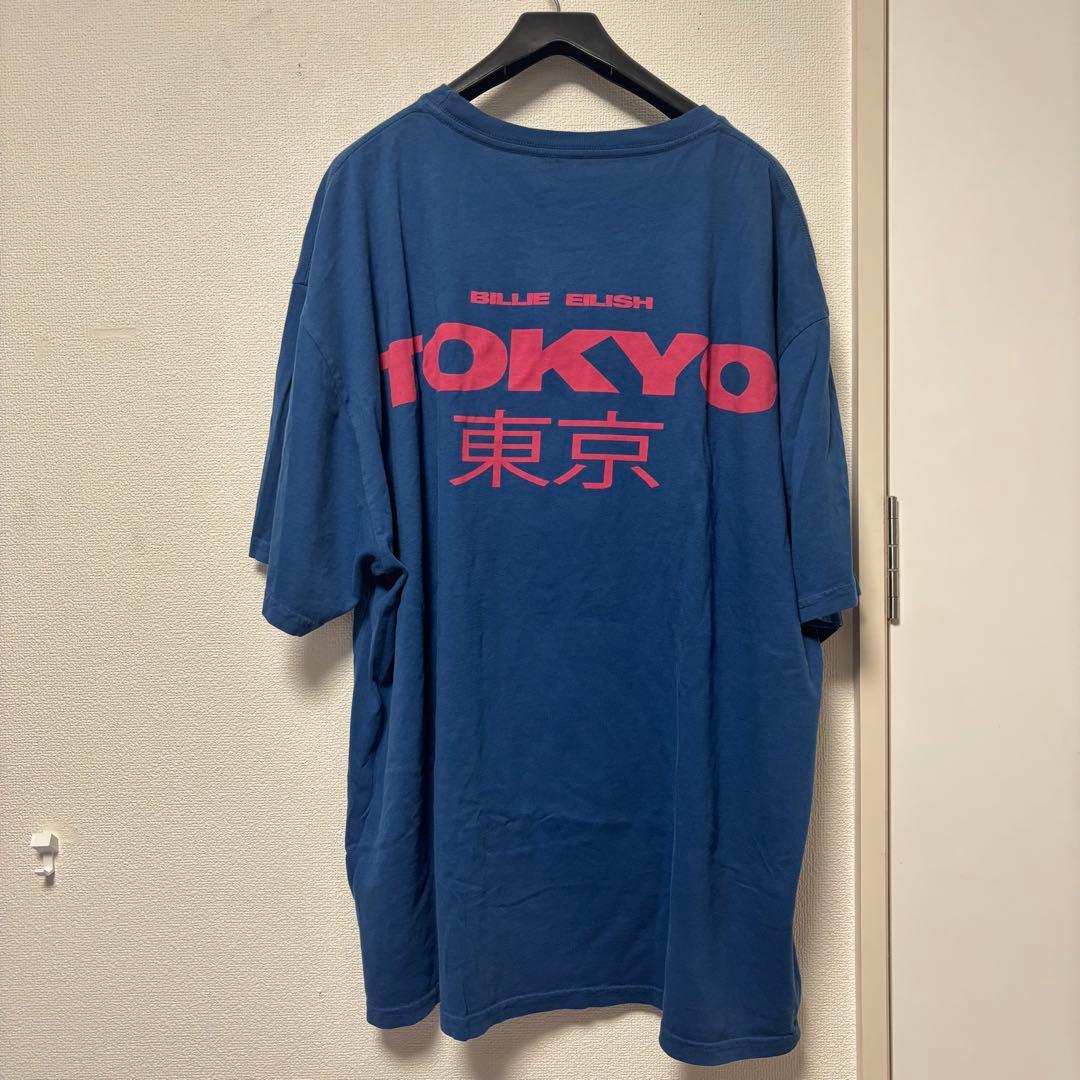 Billie Eilish POPUP ビリー 限定 Tシャツ BLUE 限定