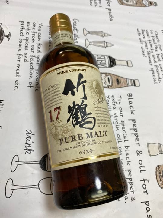 ニッカウヰスキー PURE MALT 17 700ml