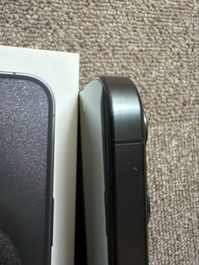 スマートフォン本体 Apple iPhone 15 Pro 128GB Titanium Black