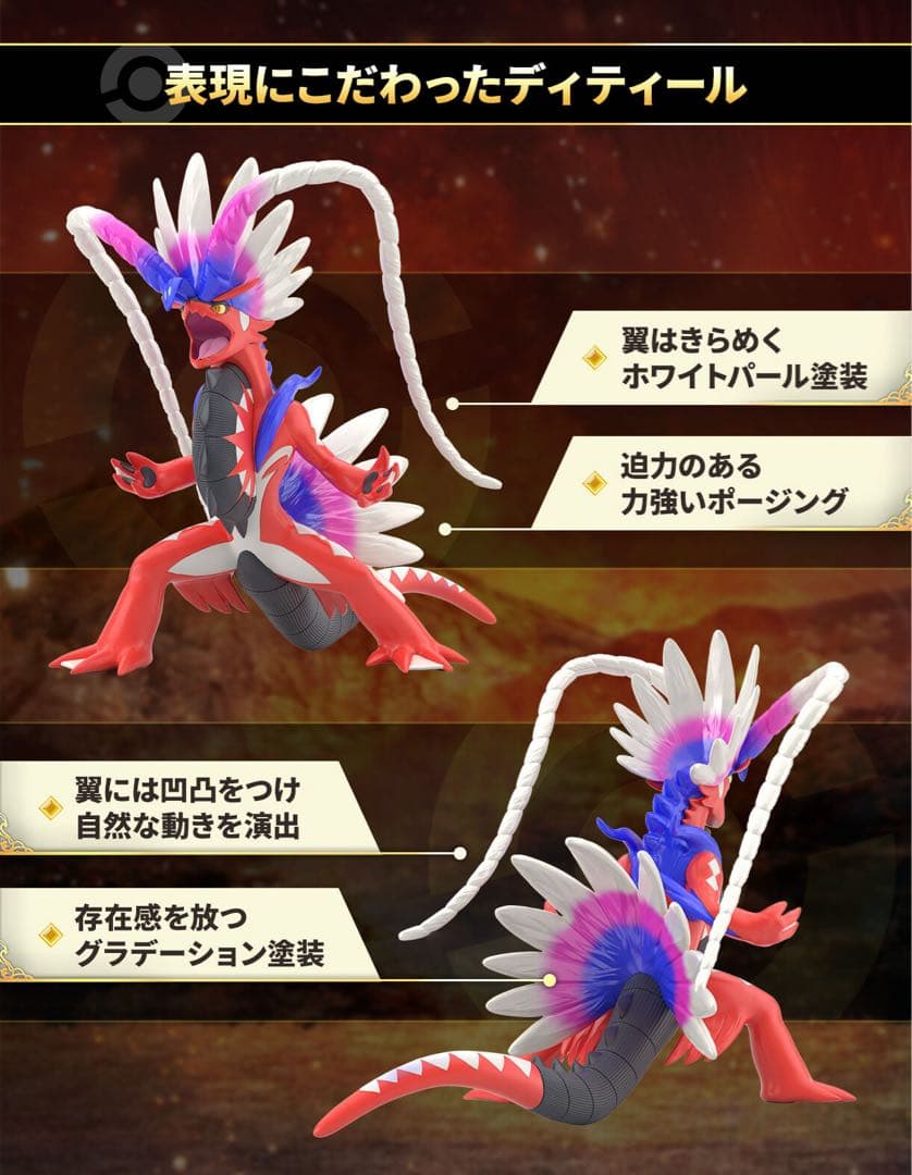 ポケモンスケールワールド パルデア地方 ミライドン、コライドンセット