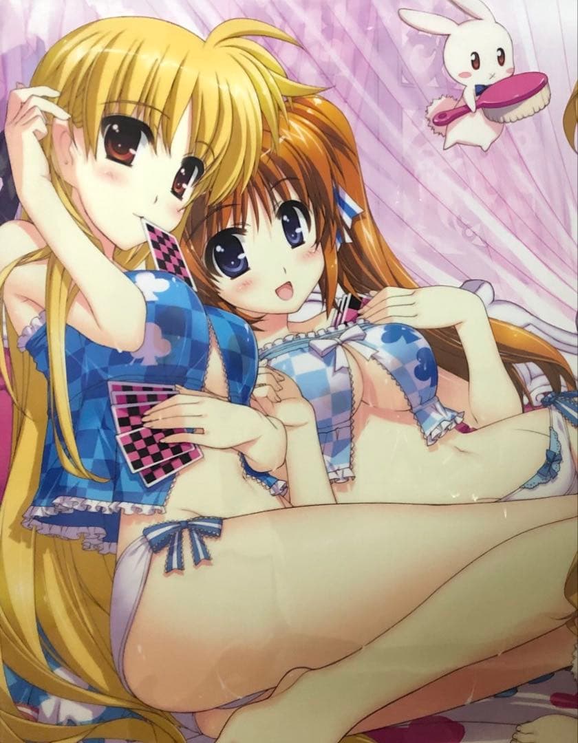 【非売品】魔法少女リリカルなのはViVid 藤真拓哉 B2 クリアポスター ②