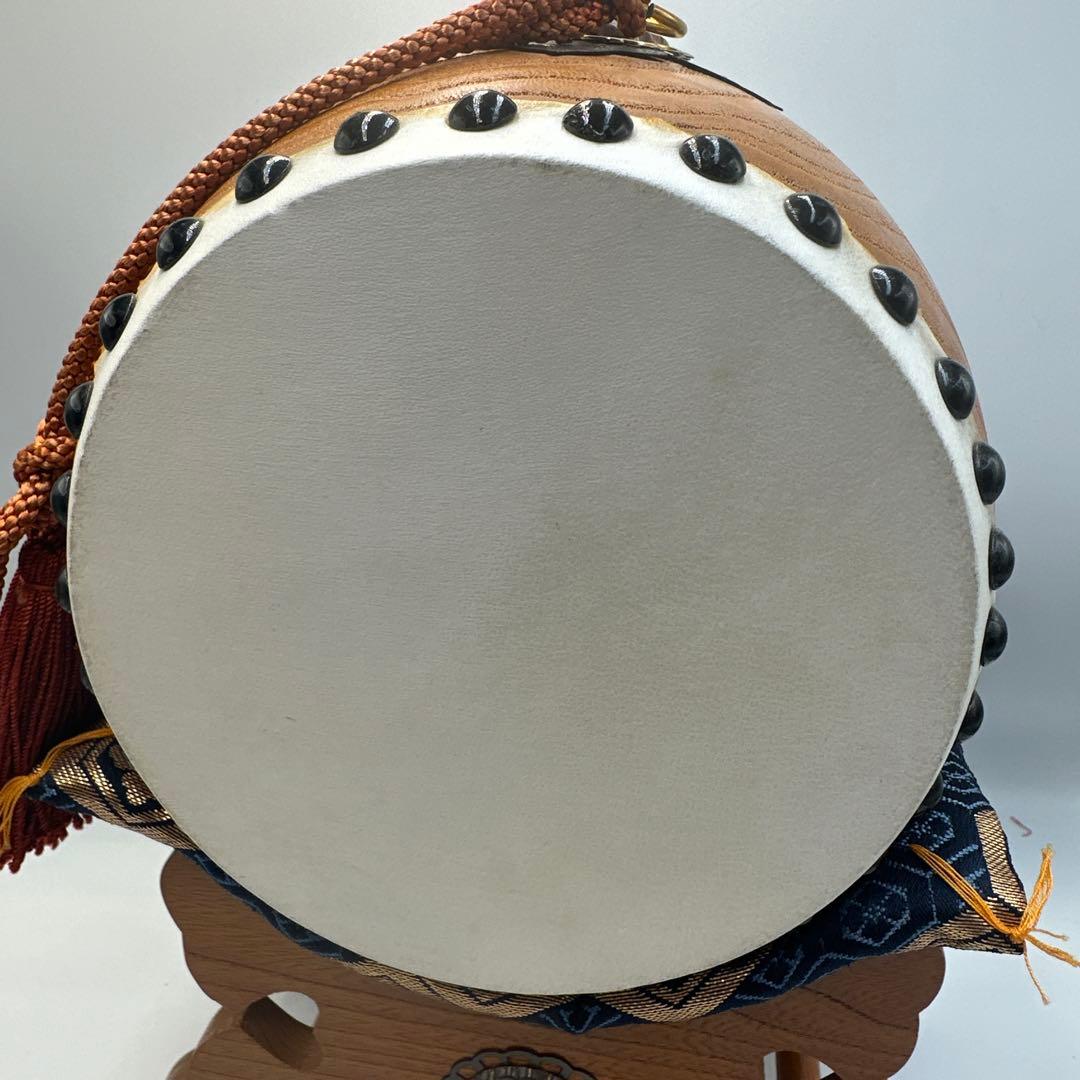 小型和太鼓 バチ付き 伝統的デザイン