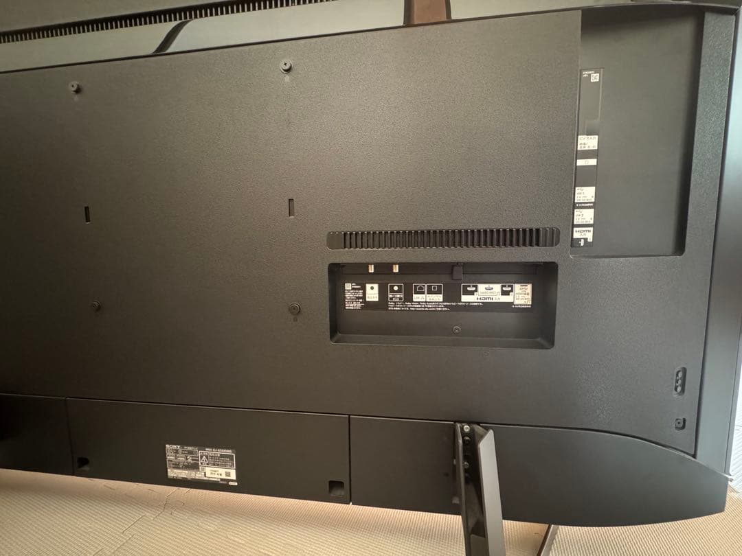 SONY 65V型 4Kテレビ KJ-65X9500G 液晶保護パネル付き