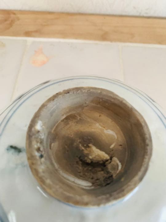 中国明時代染付(青花)お茶碗