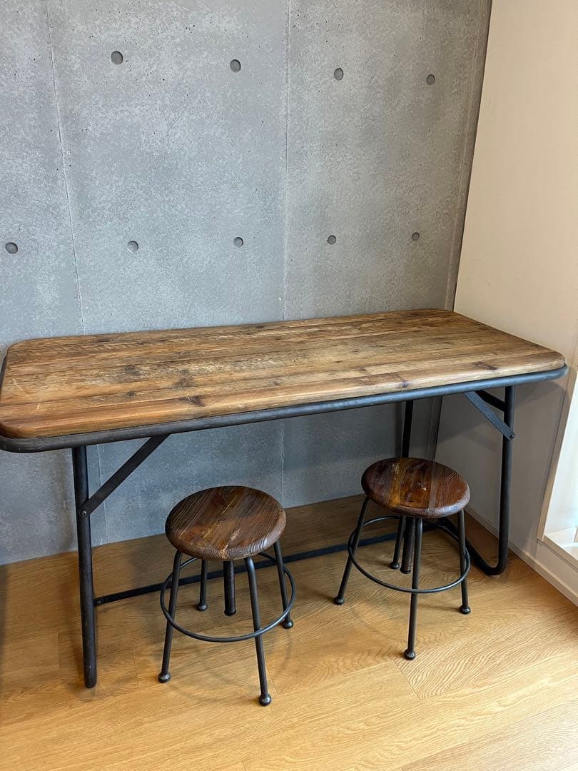 2脚 クラッシュゲート CRASH GATE ノットアンティークス スツール