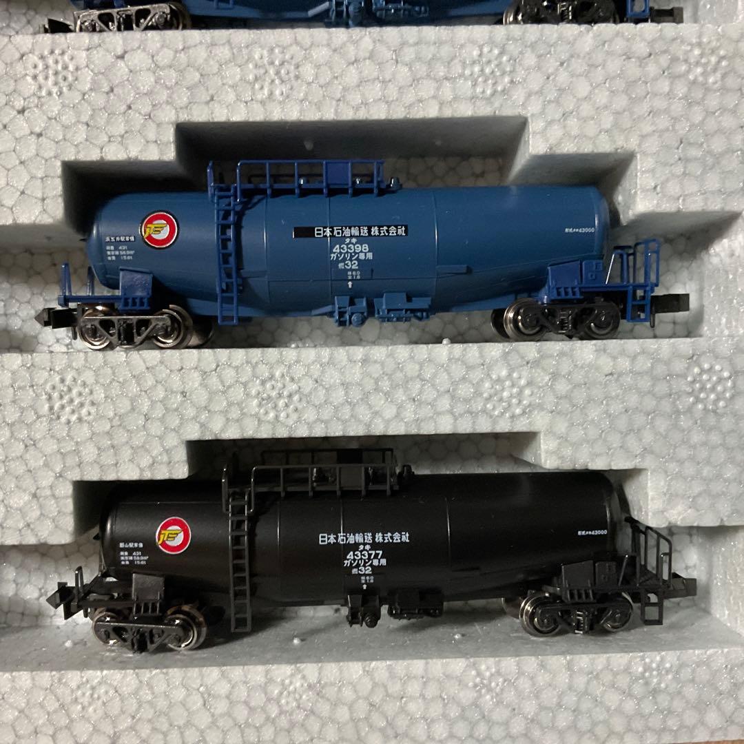 KATO 10-1515 タキ43000 日本石油輸送（黒・青・シルバー）8両