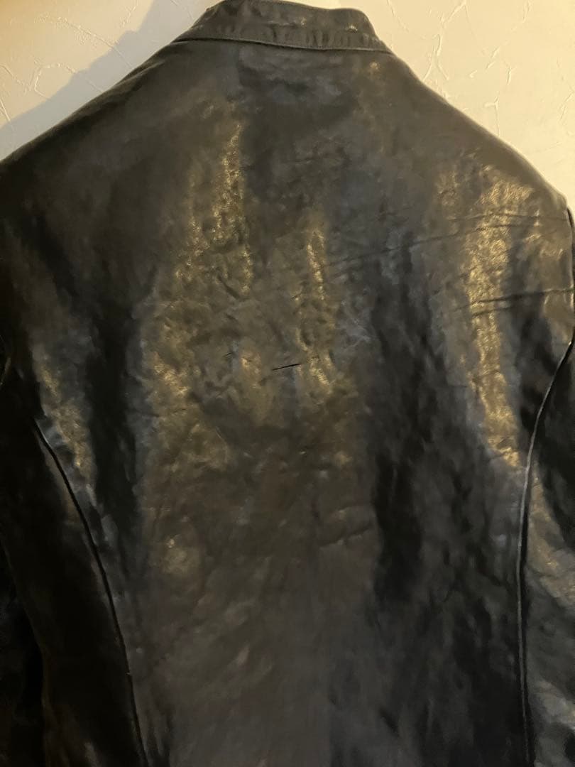 試着のみ　BACKLASH イタリーショルダー シングルライダース