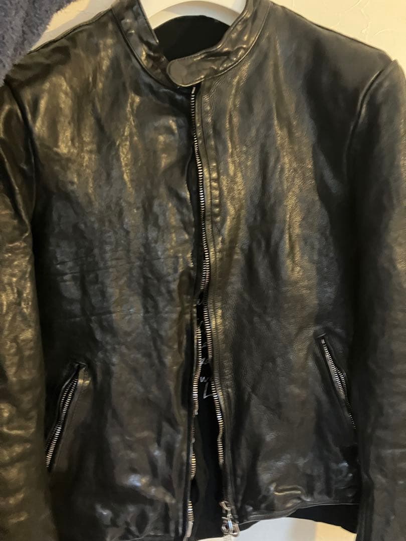 試着のみ　BACKLASH イタリーショルダー シングルライダース