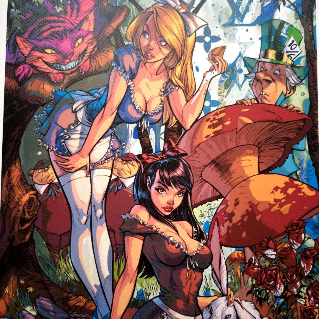 death nyc 世界限定100枚　アリスインワンダーランド　ディズマランド