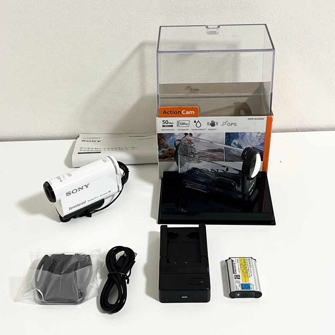 ビデオカメラ SONY HDR-AS200V