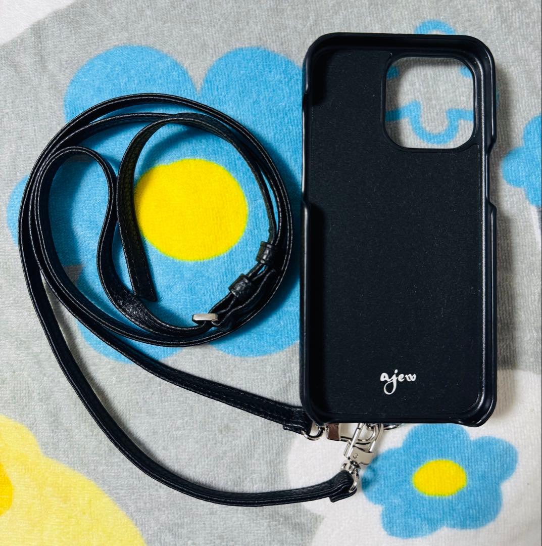 《美品》ajew iPhone15promax スマホケース　エジュー