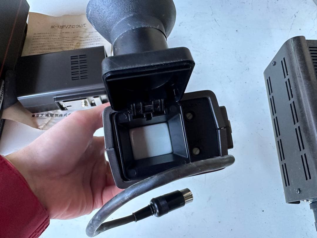 東芝カラーカメラ IK-1300VZ 1970年代 レトロ 歴史